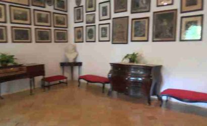 Der historische Musiksaal im Museo